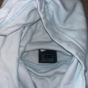 Blue Nike sweatshirt